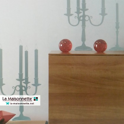 ADHESIF CHANDELIER -2 PLANCHES 34*48CM